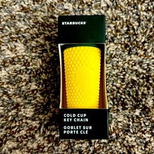 Starbucks cold cup key chain